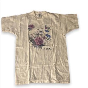 Vintage St. Thomas One Stitch Tee Size Large